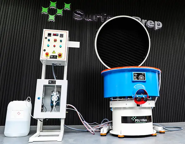 Vibratory Bowl Finishing Machine, without unload