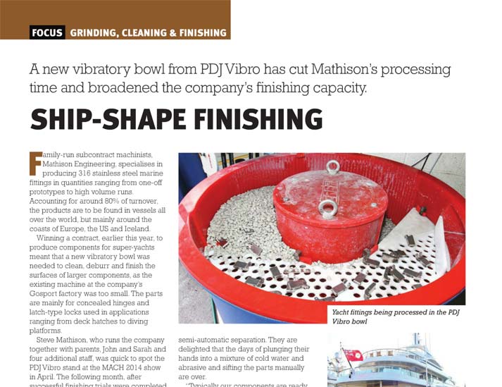 MWP Advanced Engineering article