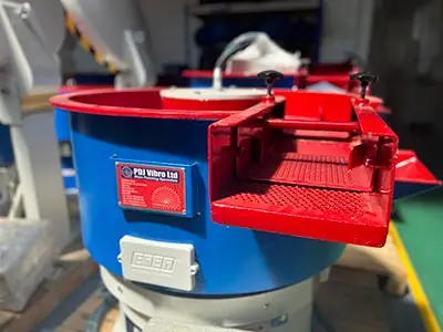 PDJ Vibro - Deburring & Polishing Experts A Vibro finishing machine