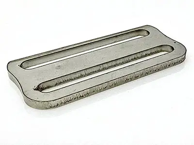 Safety buckle before processing Unfinished buckle with sharp edges