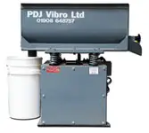 Vibratory trough finishing machine